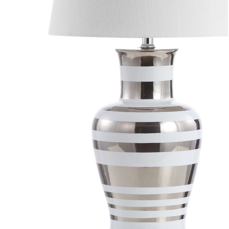 Zilar Ceramic/Iron Classic Modern LED Table Lamp