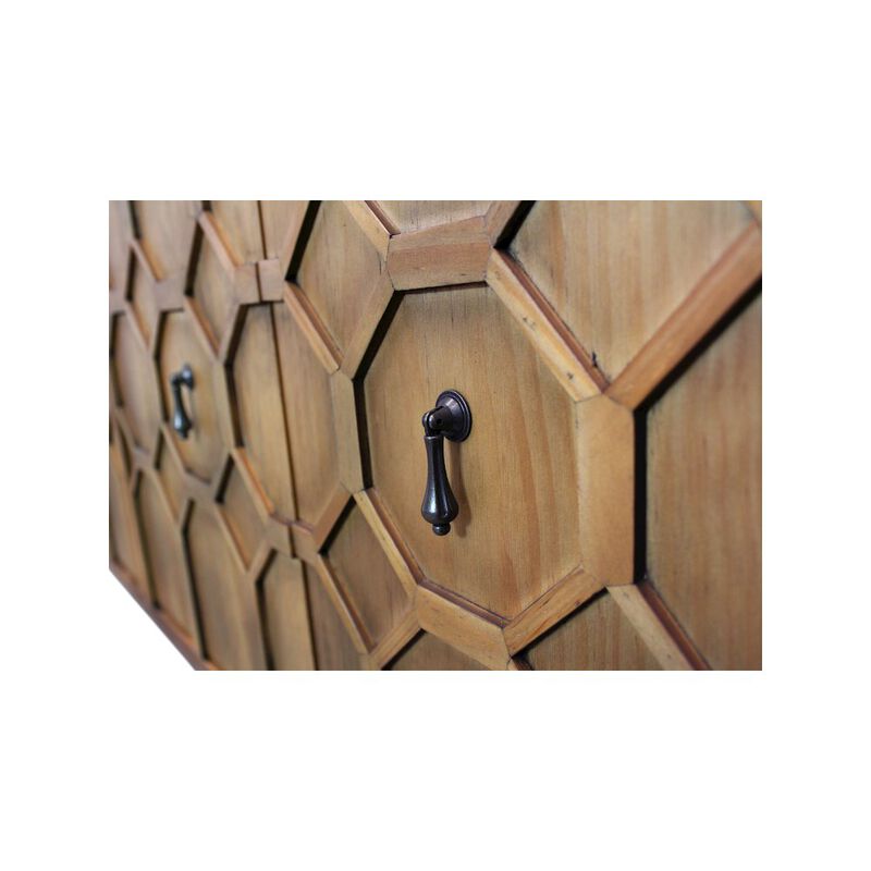 Alex Hamilton Samara 4-Door Sideboard - Natural image number 8