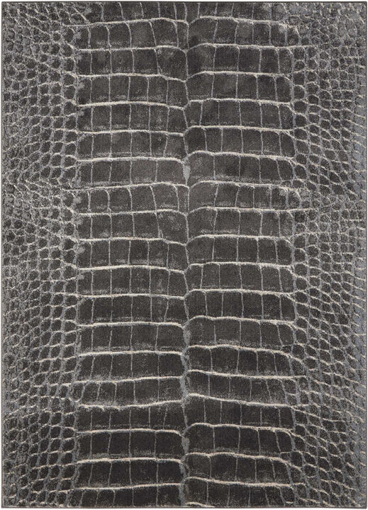 HomeRoots Abstract Non Skid Runner Rug