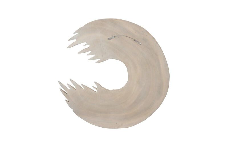 Swoop Bleached Wood Small Wall Art image number 2