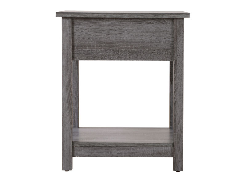 Salem 1-Drawer Nightstand (24 in. H x 19 in. W x 20 in. D) image number 5