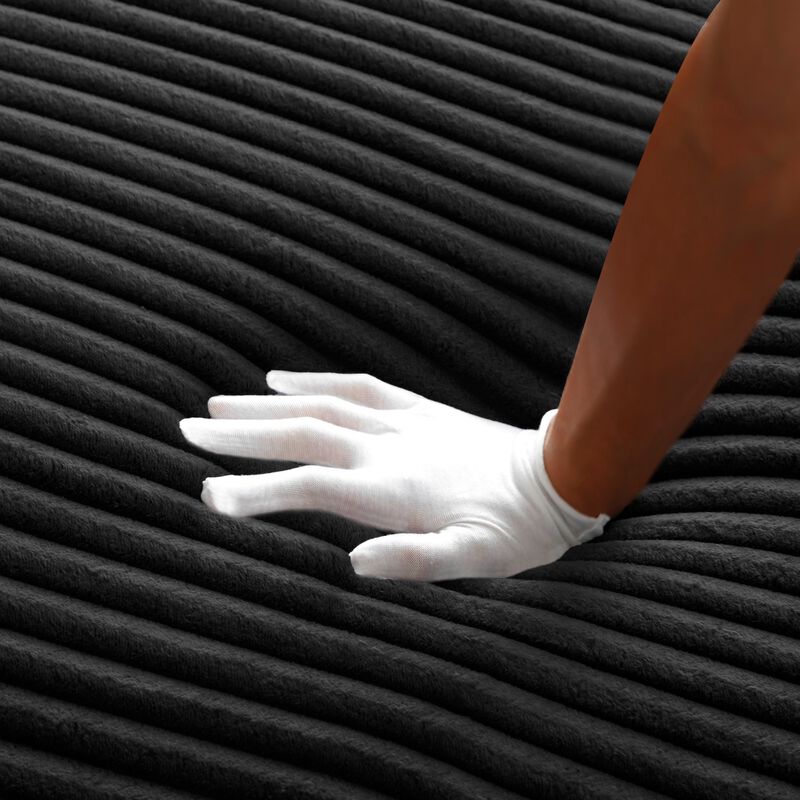 Krebro Oversized Corduroy Sectional Sofa image number 5
