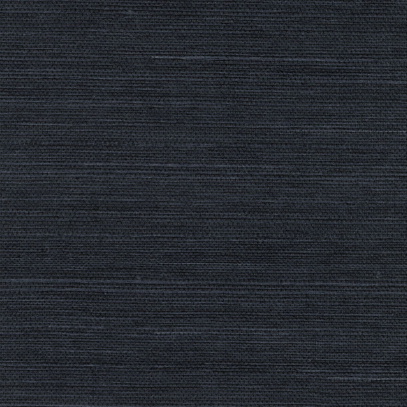 Peninsula Navy Sisal Grasscloth Wallpaper image number 0