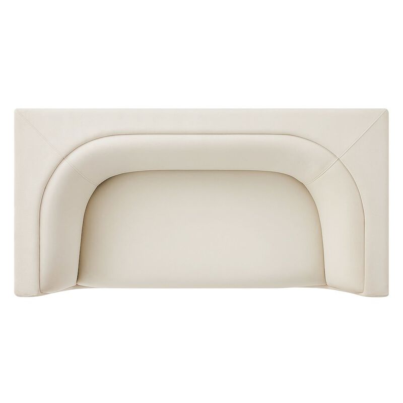 Hilda 67" Curved Back Performance Velvet Loveseat image number 7