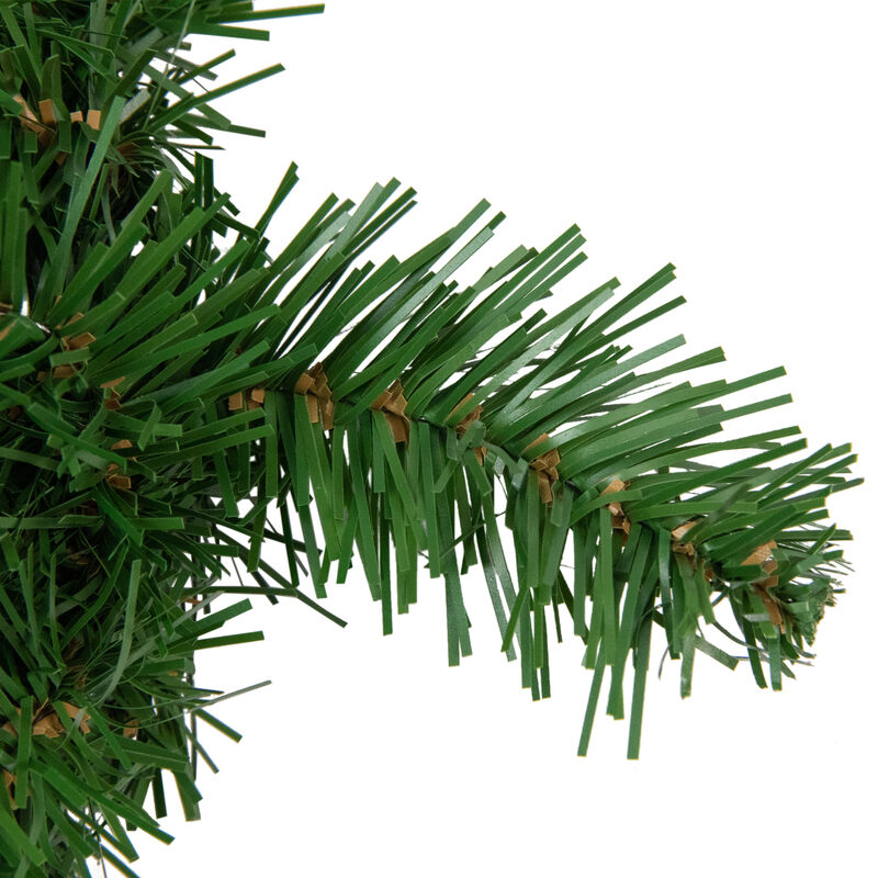 Deluxe Dorchester Pine Artificial Christmas Wreath  8-Inch  Unlit