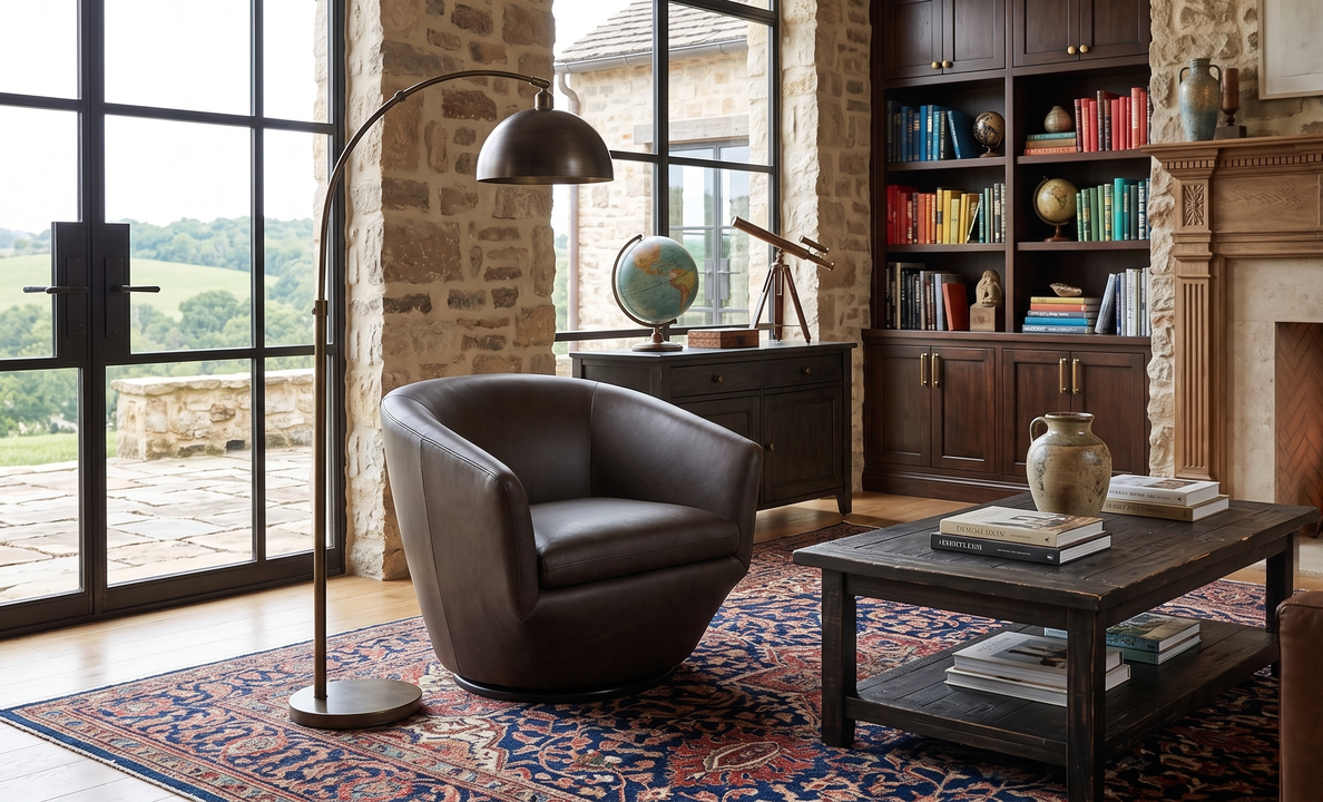 Cigar Swivel Chair
