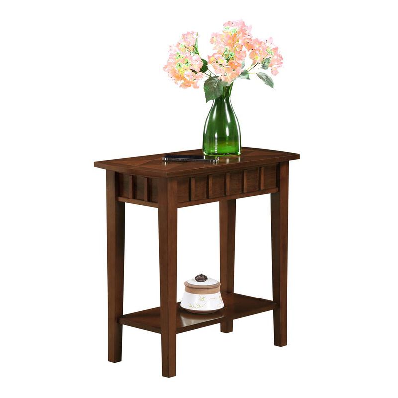 Convience Concept, Inc. Dennis End Table with Shelf