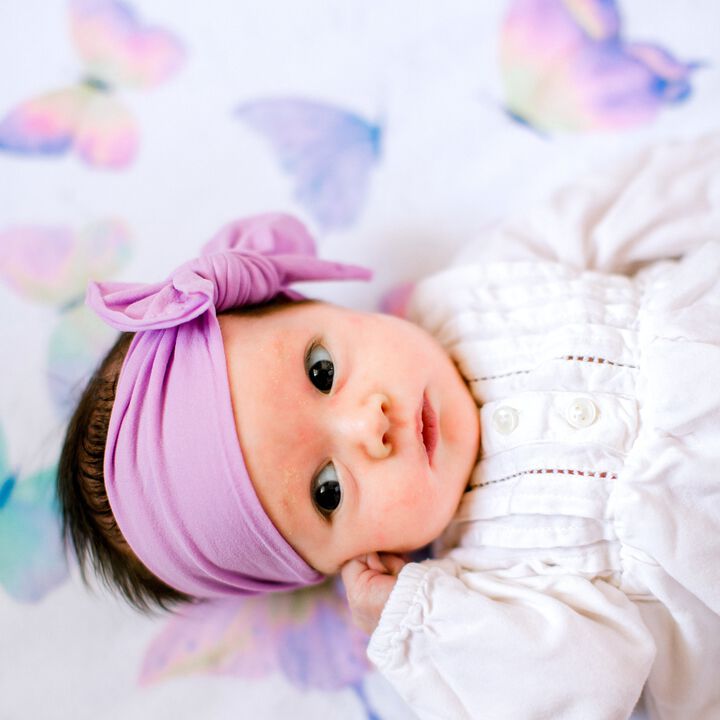 Honey Lemonade - Premium Baby & Toddler Minky Blanket (Butterfly)