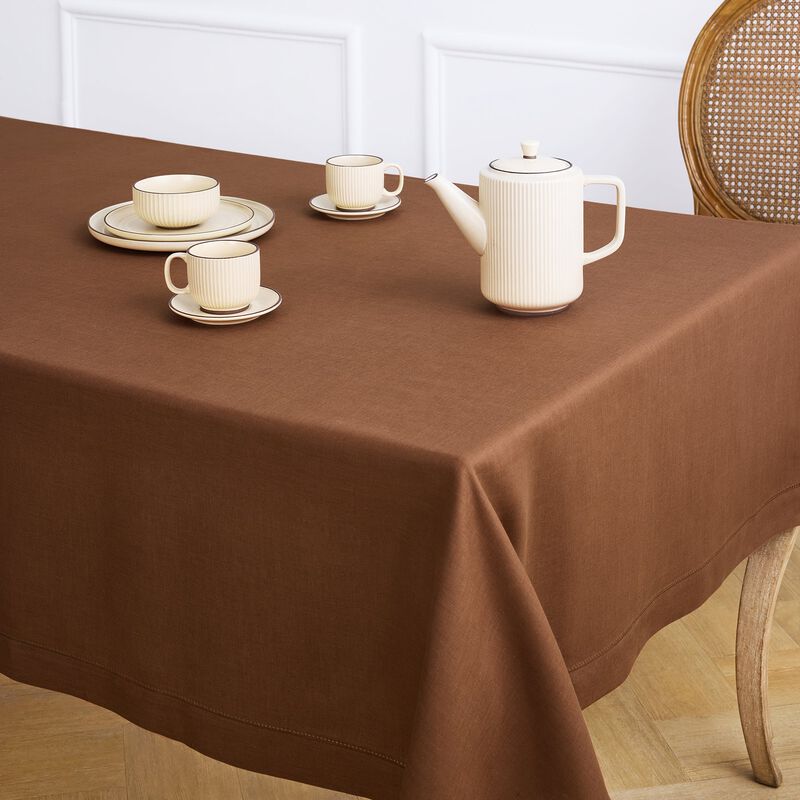 Linen Tablecloth - Classic Hemstitch image number 2