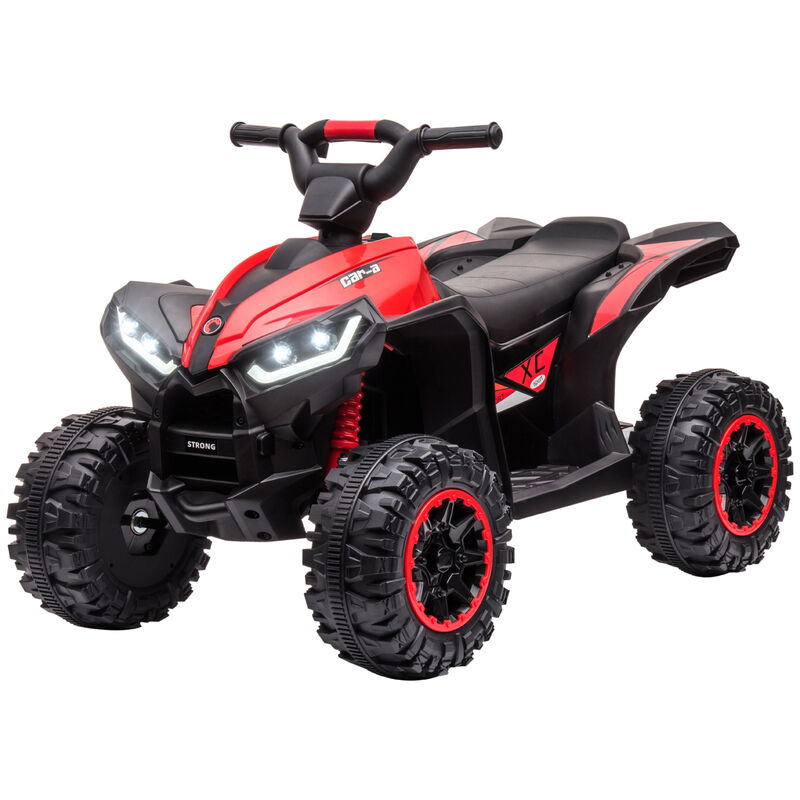 BreeBe Kids Battery Powered ATV Quad with Forward and Reverse image number 0
