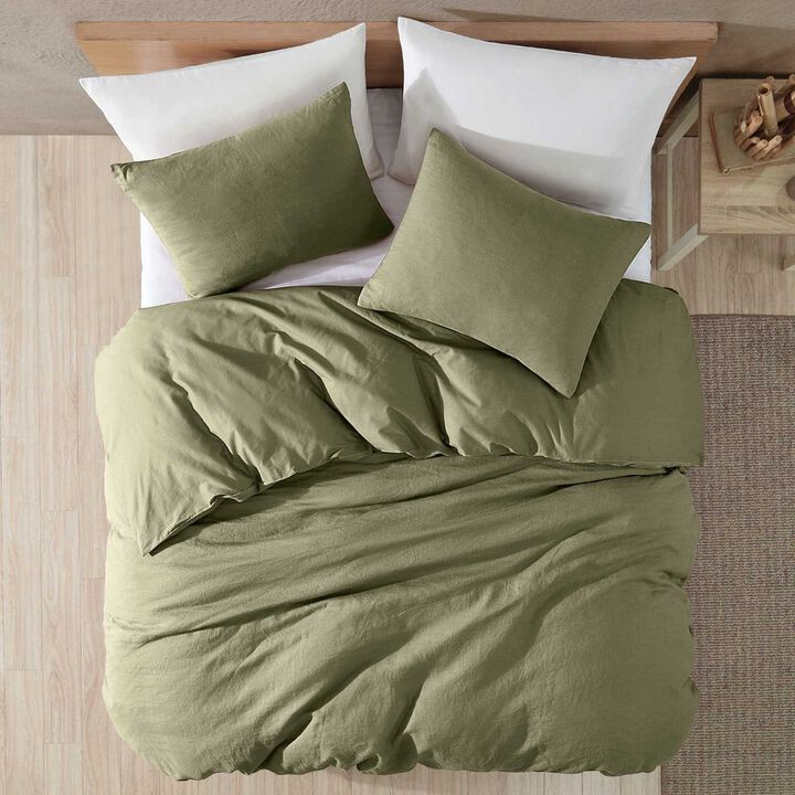 Ivy Washed Linen 4 pc Queen