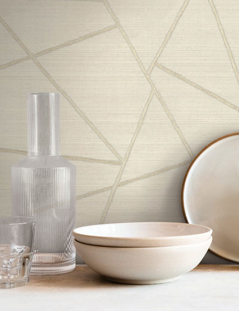 Lisle Ivory Wallpaper (Double Roll) image number 5
