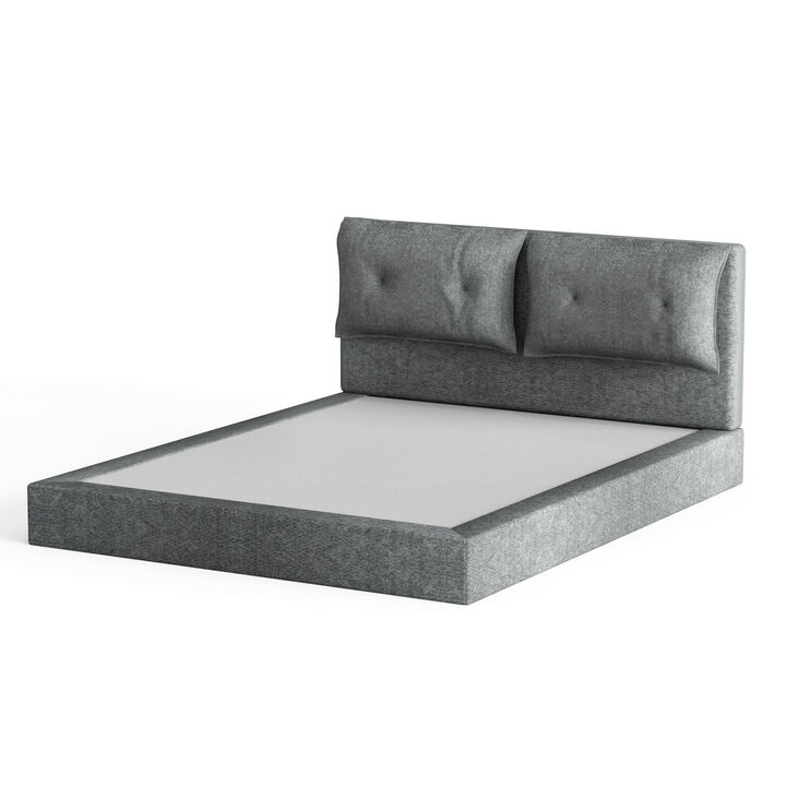 Zeck Upholstered Bed Frame