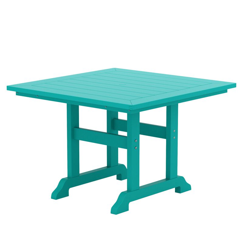 WestinTrends 43" Square Outdoor Patio Dining Table