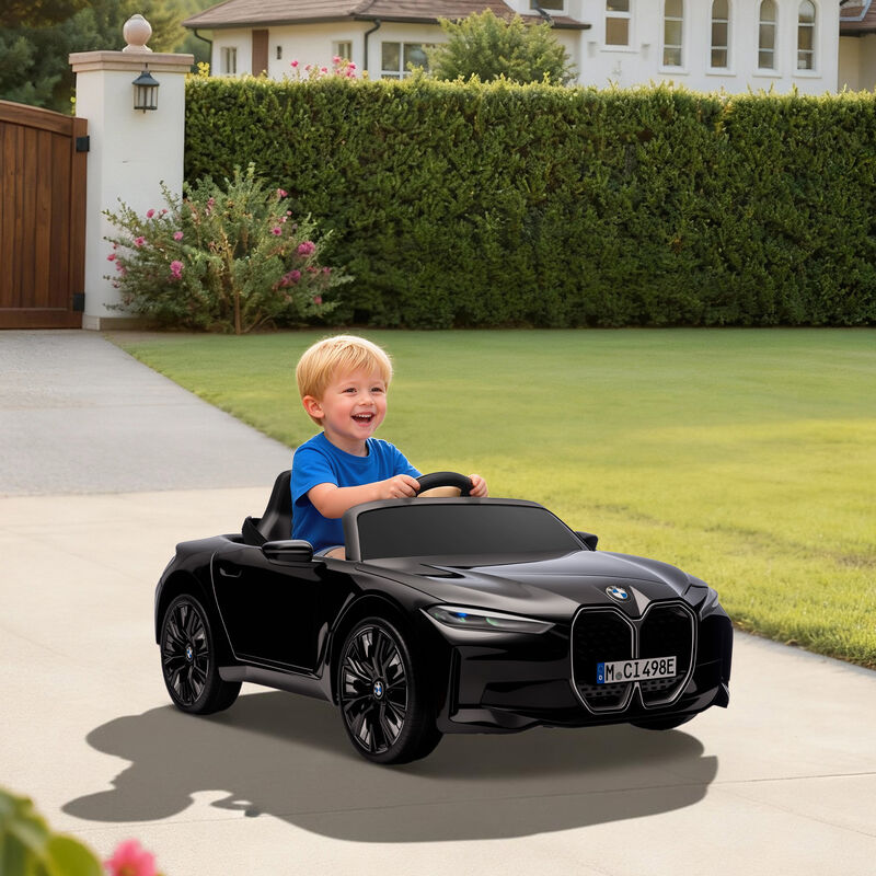 BreeBe 12V Electric Car for Kids with 2.4G Remote Control, Suspension image number 1