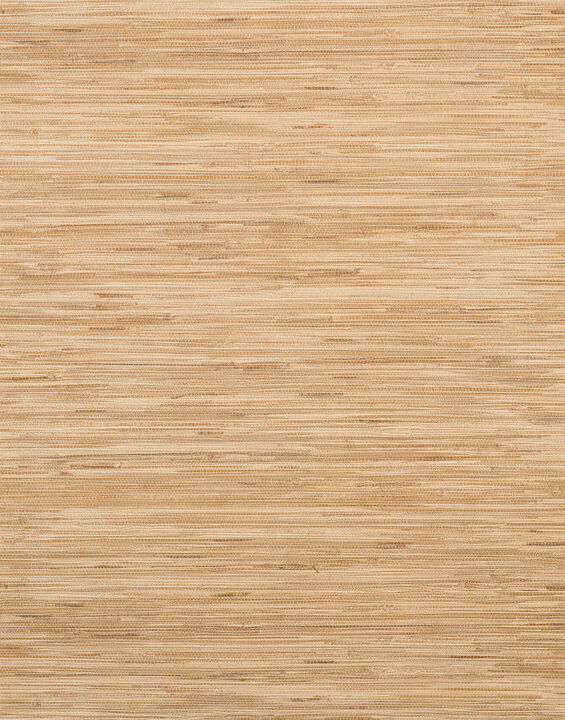 Lustrous Grasscloth Yellow Wallpaper (Set of 2)