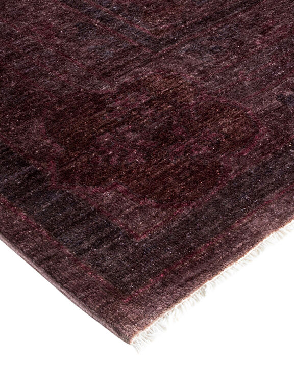Fine Vibrance, One-of-a-Kind Hand-Knotted Area Rug  - Brown, 8' 3" x 9' 9"