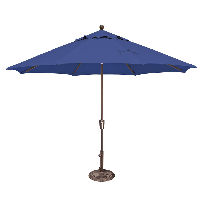 11ft patio umbrella frame Formosa Covers Replacement Canopy Top Fray High Density Polyester Fabric in a neutral Taupe color (tan with a touch of grey undertones) Aok Garden 11FT LED Cantilever