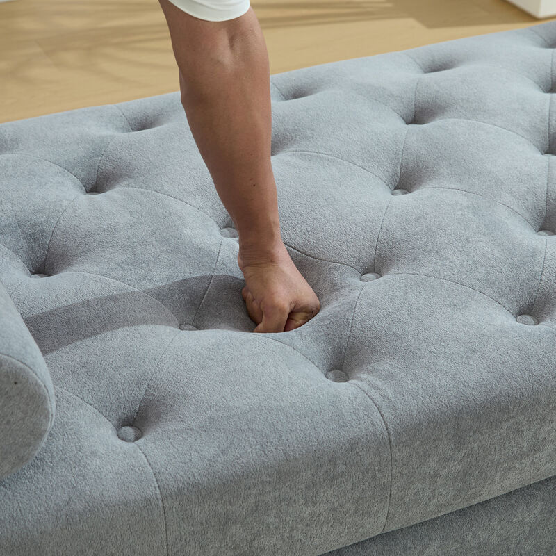 Glonmu Chenille Bench image number 8