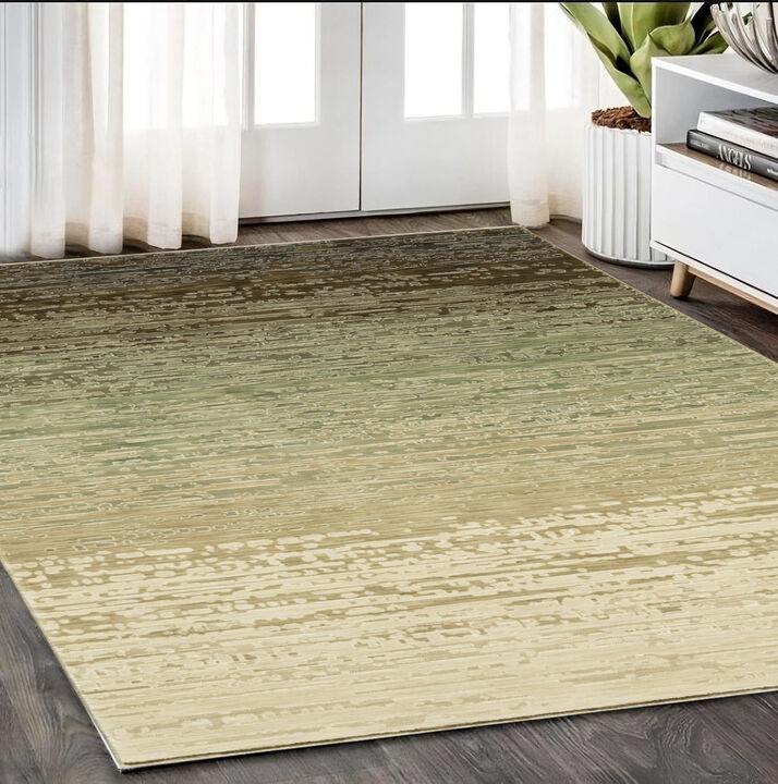 HomeRoots Abstract Area Rug