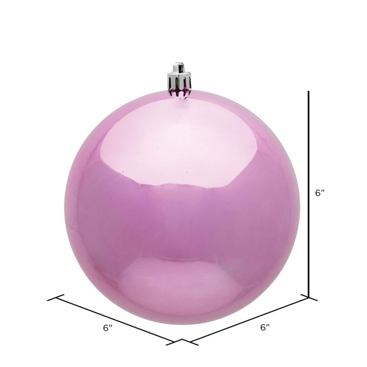 Vickerman N591579DSV Ball Ornament with Drilled & Wired Cap