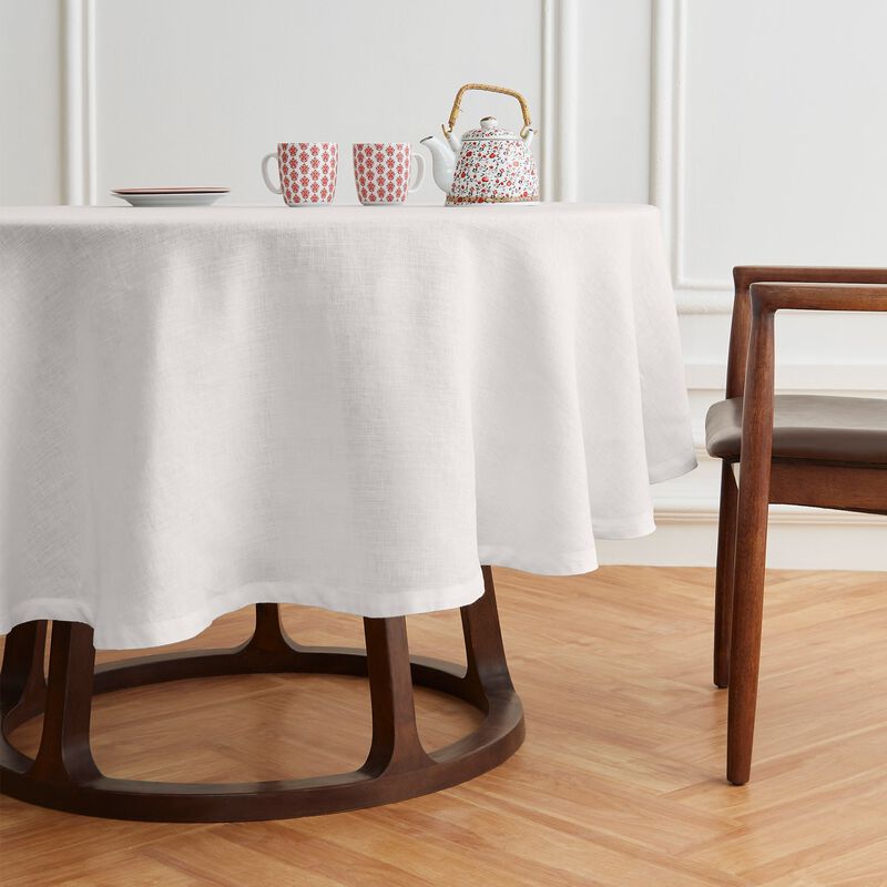 Linen Round Tablecloth - Sonoma image number 2