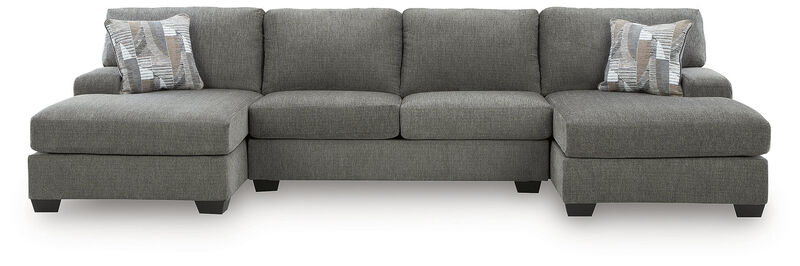 Newellen 3-Piece Sectional with Double Chaise image number 0
