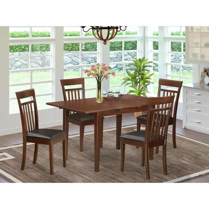5 Pc Kitchen table set - Dining Table and 4 Dining Chairs Chairs