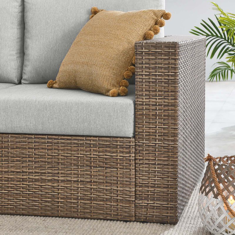Modway - Convene Outdoor Patio Outdoor Patio Right-Arm Loveseat image number 1