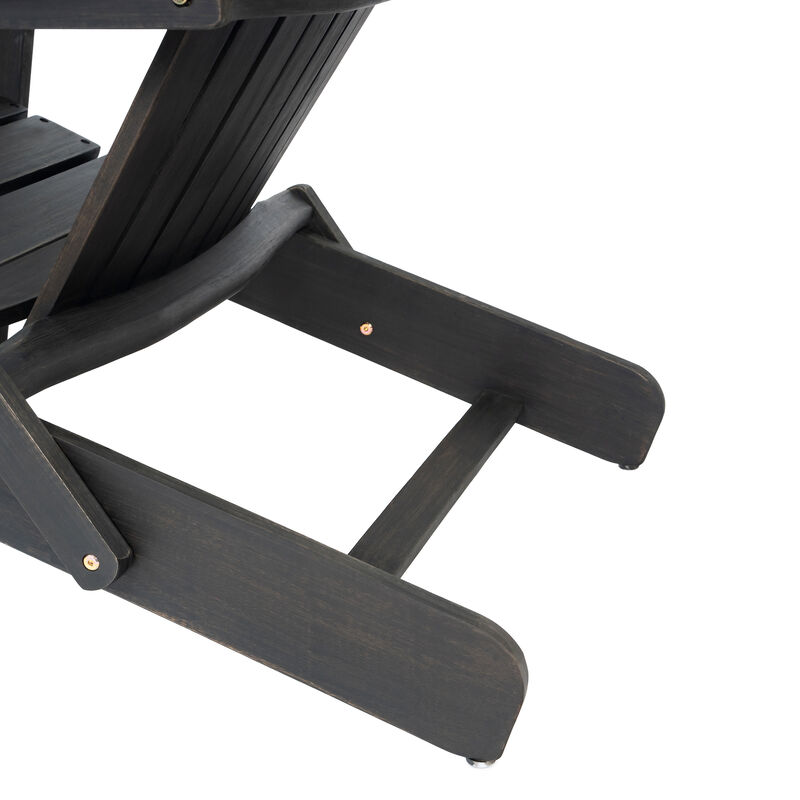 Merax Hanlee Acacia Wood Folding Adirondack Chair image number 8