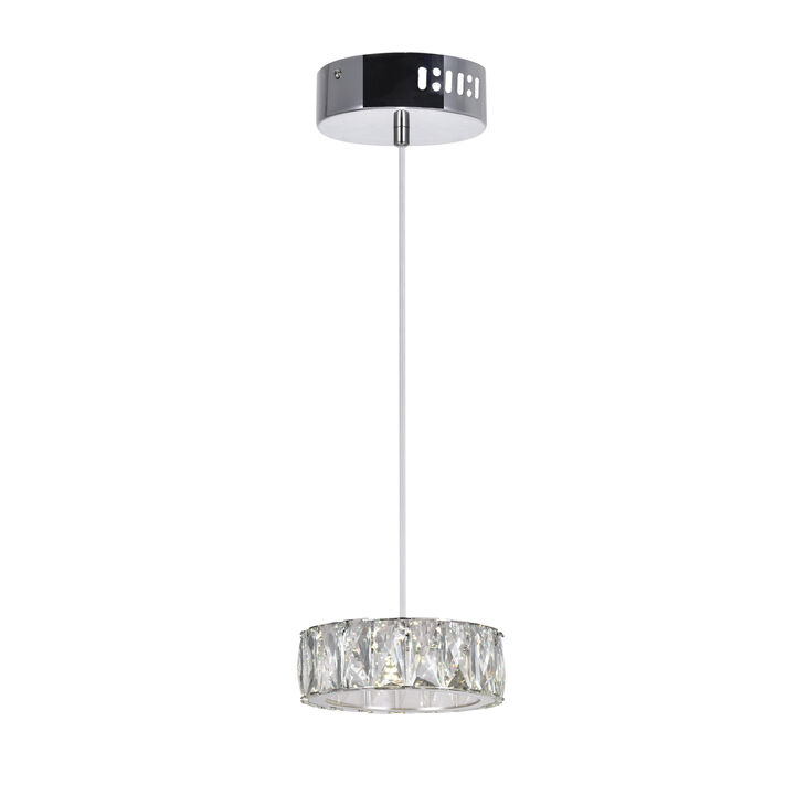 Milan LED Mini Pendant With Chrome Finish