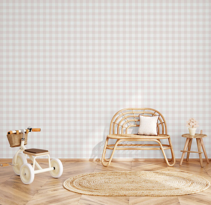 Heritage Gingham Wallpaper