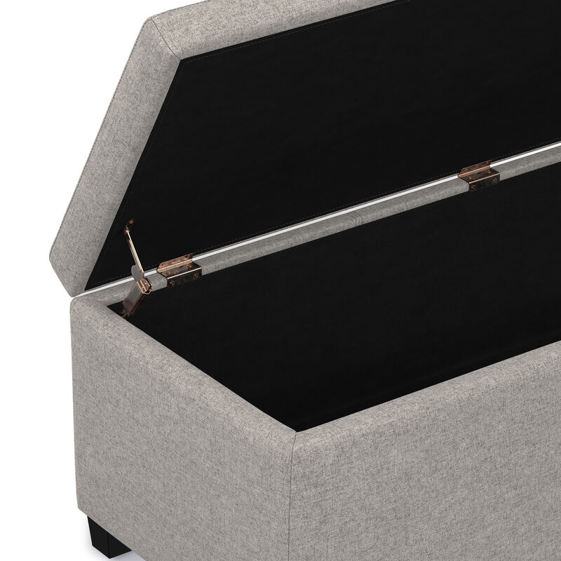 Simpli Home Avalon Storage Ottoman Bench image number 9