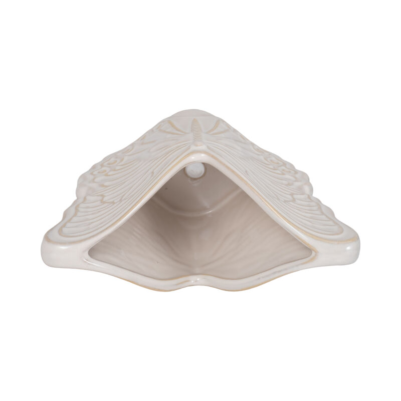 7" Butterfly Planter, Ivory image number 4