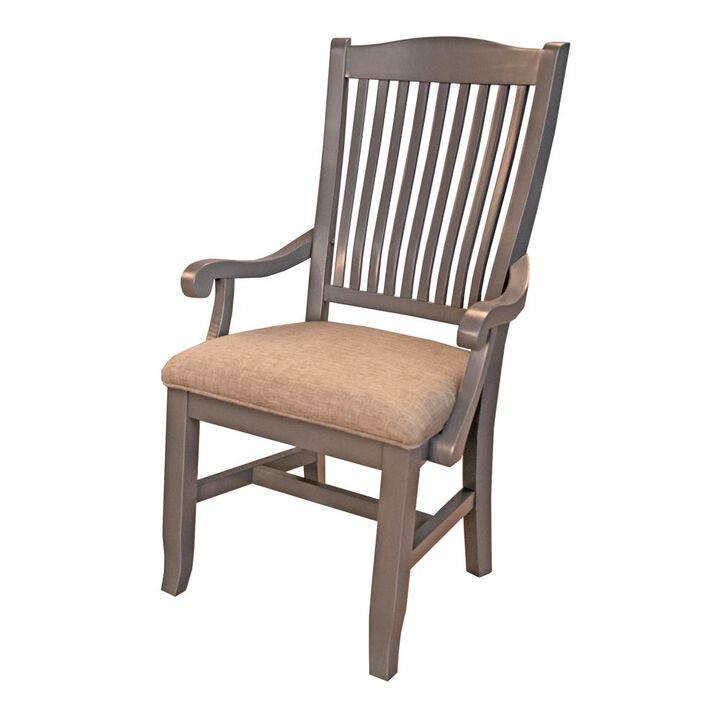 Belen Kox Arm Chair with Upholstered Seating (Set of 2), Belen Kox