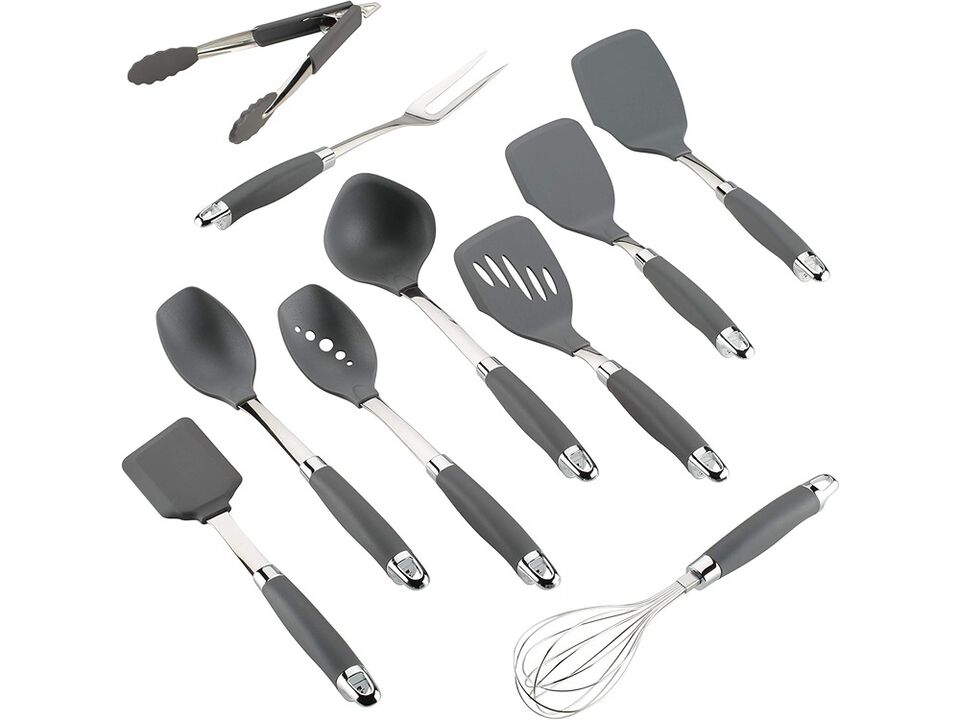 Anolon SureGrip Nylon Nonstick Kitchen Utensil 10-Pc. Set