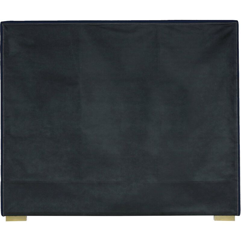 Meridian Furniture Nora Navy Velvet Queen Bed