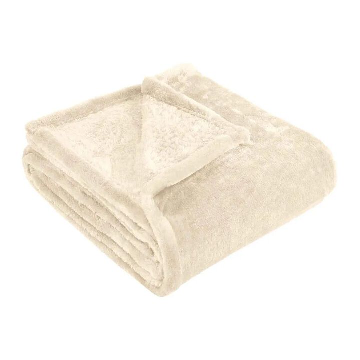 Fleece Plush Throw Blanket
