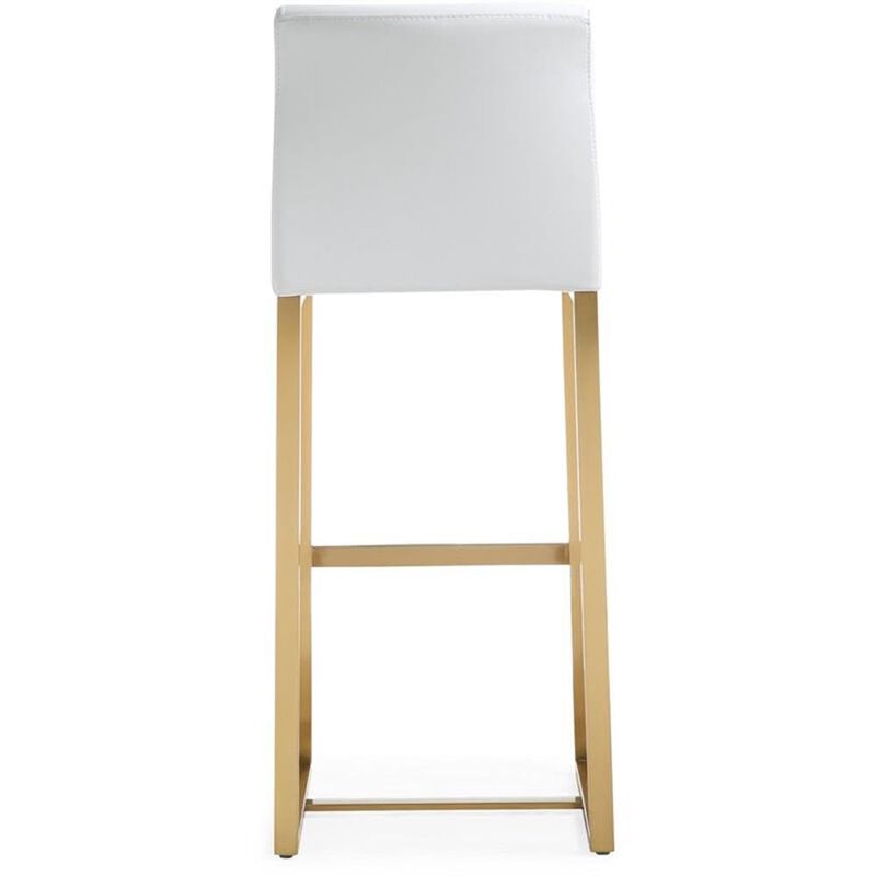 TOV Furniture Denmark Steel Barstool, Bar Height, White image number 5