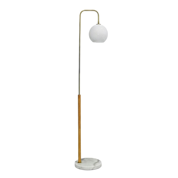 ELEMENT ACE Tall Slim Corner Standing Floor Lamp for Living Room Bedroom Office, Soft Warm Glow Lamp for Reading Nook Study Area Bedside Illumination