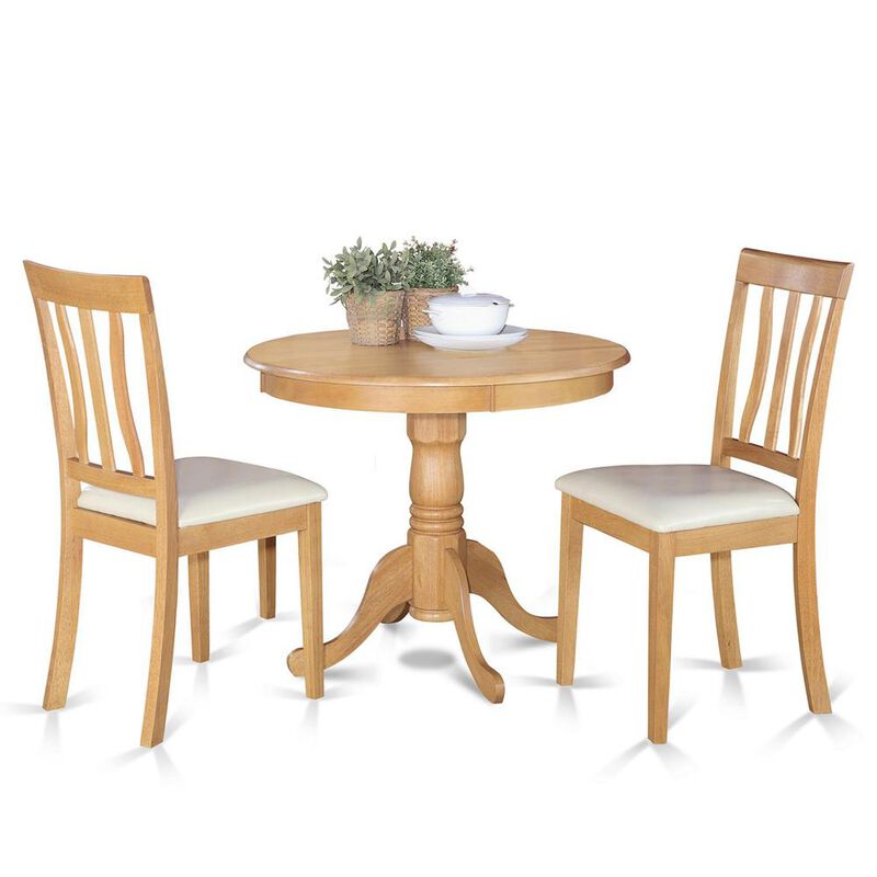 3 Pc Kitchen Table set- Table and 2 Dining Chairs