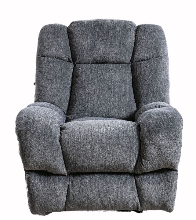 Olympia Bay, Inc. - Electric Power Recliner Chairs with USB Charge Port; Dark Gray