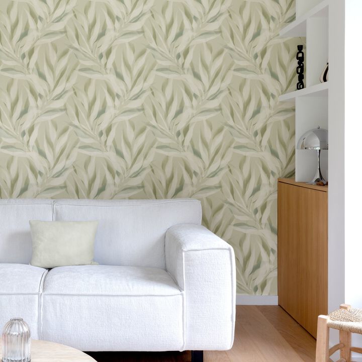 Karuna Branched Leaves All-over Blue Wallpaper KRA76102