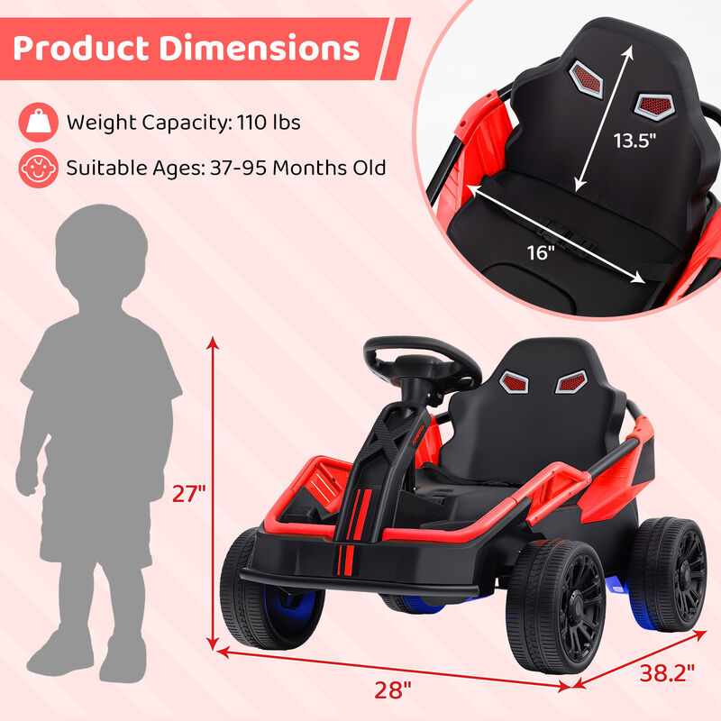 12V Electric Ride-On UTV for Big Kids with Remote Control and Music image number 2