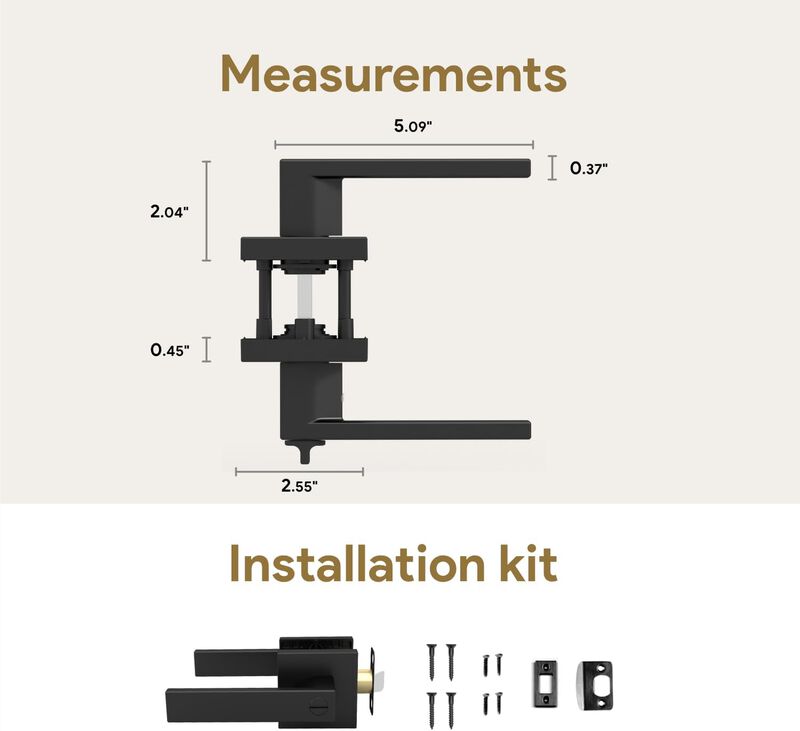Mega Handles | Robell Privacy Lever
