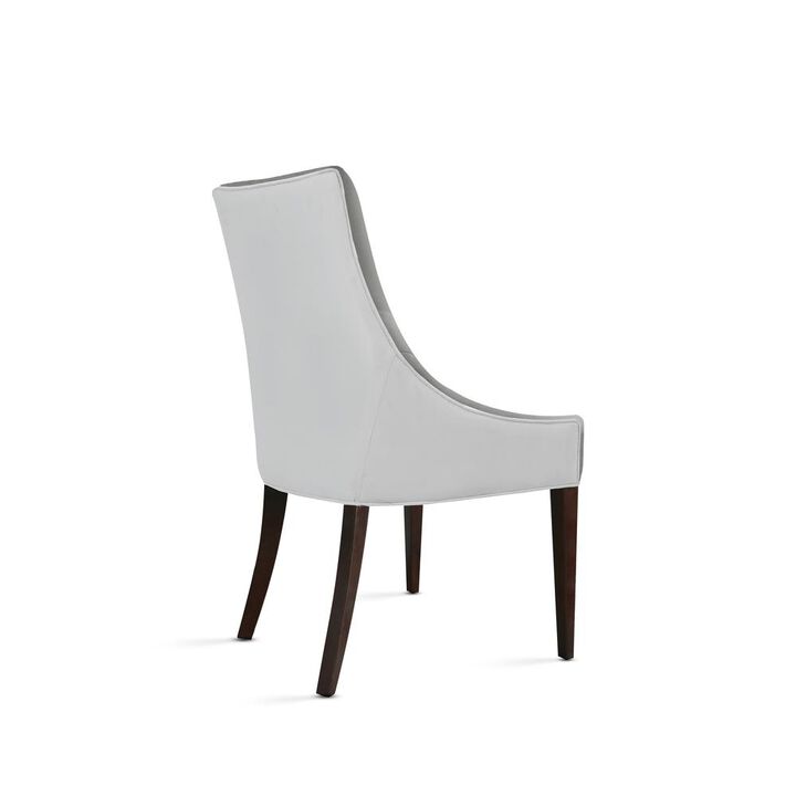 Comfort Pointe Jolie Upholstered Dining Chair -Smoke
