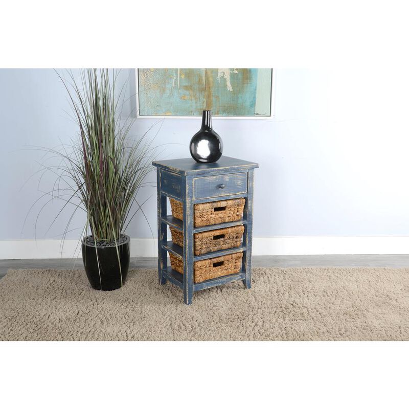 Sunny Designs Storage Rack with Baskets