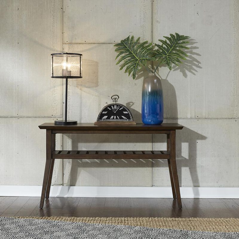 Liberty Furniture Ventura Blvd Sofa Table in Bronze Spice image number 1
