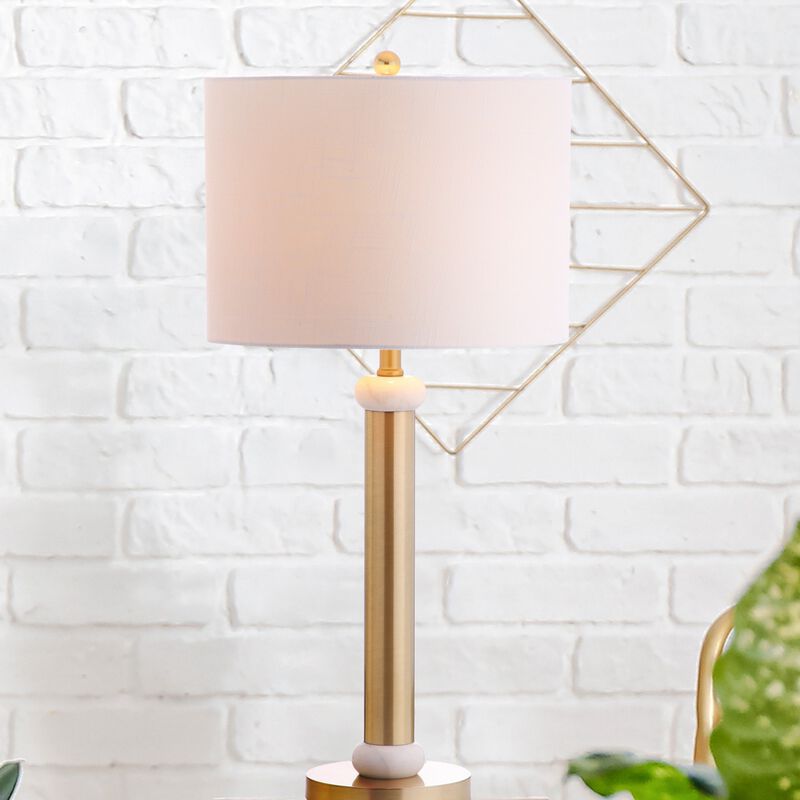 Gregory Metal/Marble LED Table Lamp