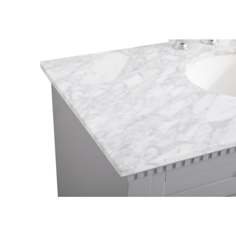 Elegant Kitchen and Bath 42 inch Single bathroom vanity in  Grey